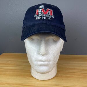 Super Bowl LVI Continental Cap Men Adjustable Navy Embroidered NBC
